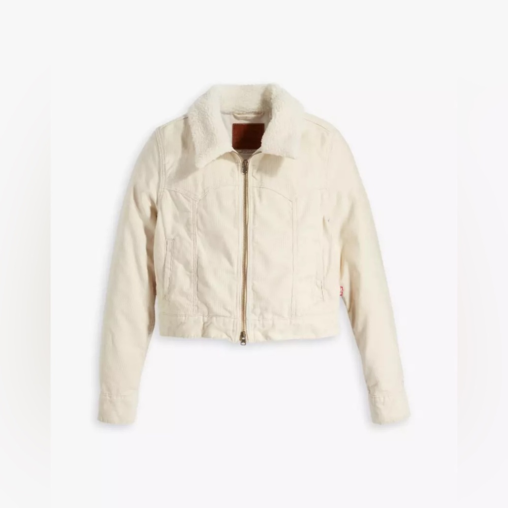 Levi’s Slim Sherpa Zip Trucker Jacket - Picture 3 of 8